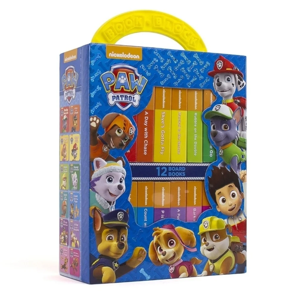 Nickelodeon Paw Patrol Book Block 12 Board Books